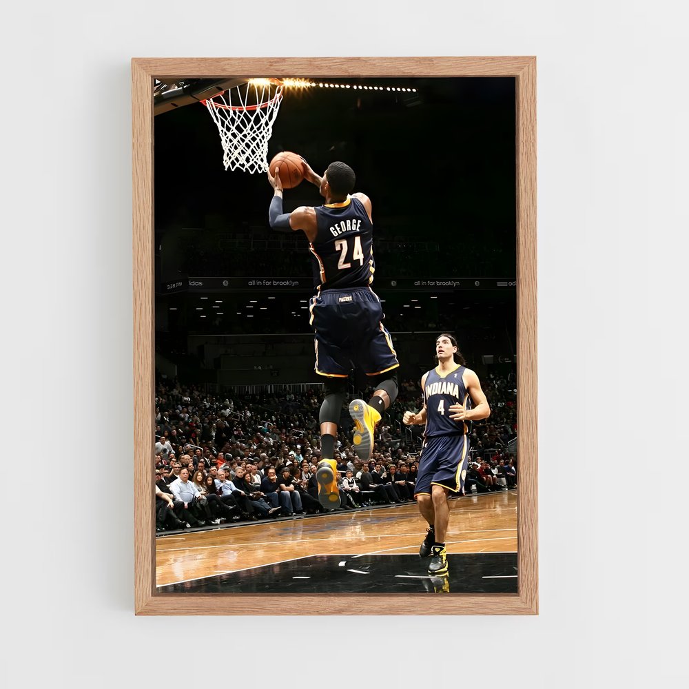 Poster Saut de Paul – affiche Basketball (vue 4)